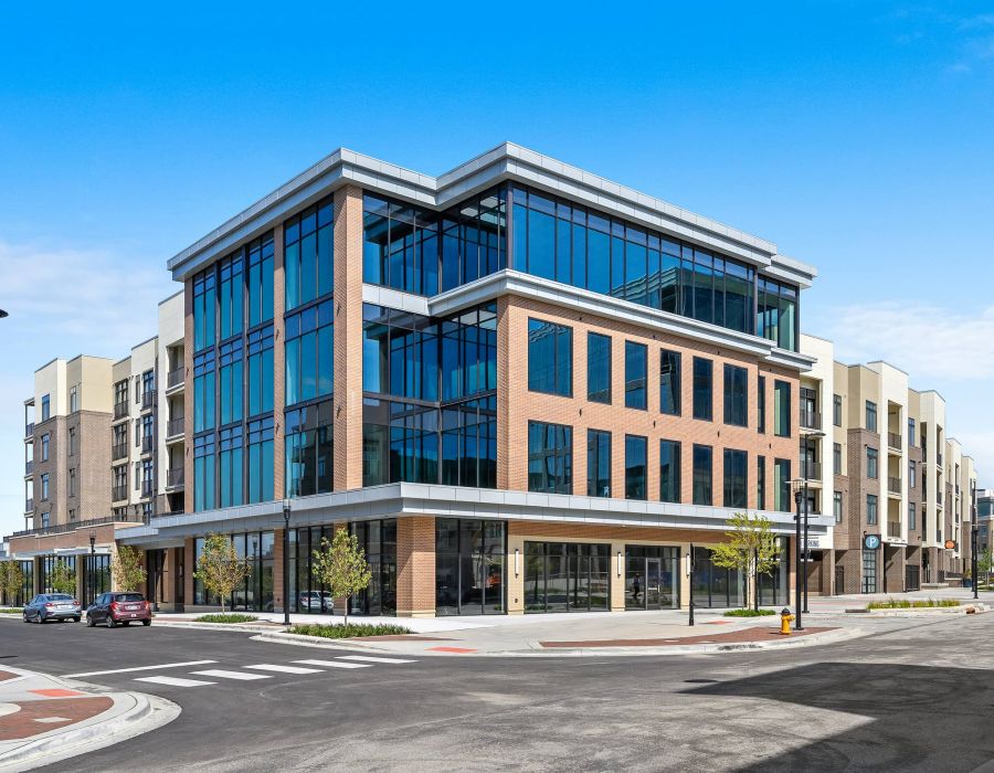 The District Flats apartments building exterior